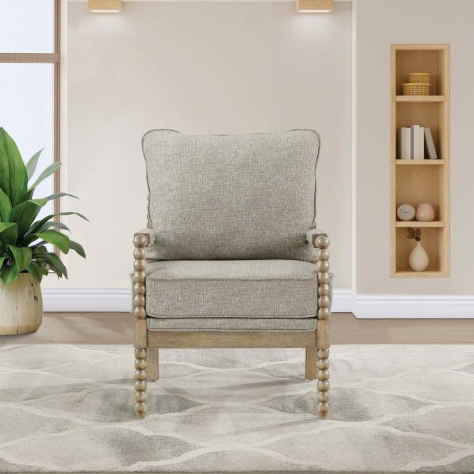 Sillón de ocio con marco de madera Sillón de salón Muebles de jardín 3