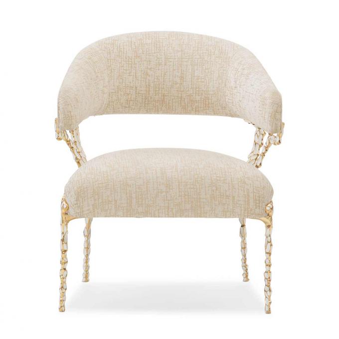 Cuadro de metal Silla de velo de cuero Salón Salón Salón Sillones de acento de cuero 1
