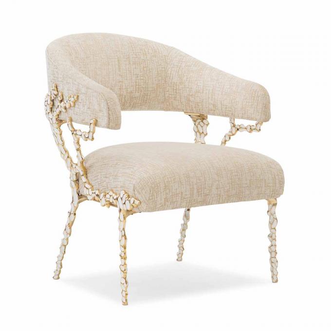 Cuadro de metal Silla de velo de cuero Salón Salón Salón Sillones de acento de cuero 0