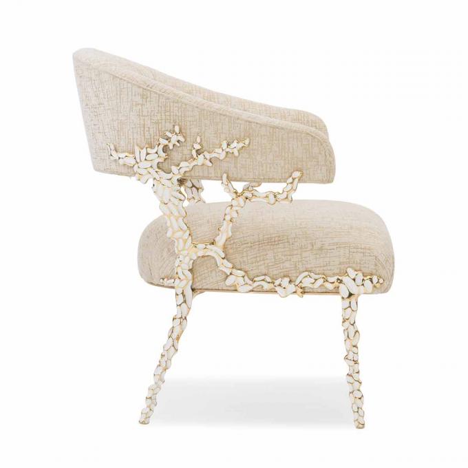 Cuadro de metal Silla de velo de cuero Salón Salón Salón Sillones de acento de cuero 2