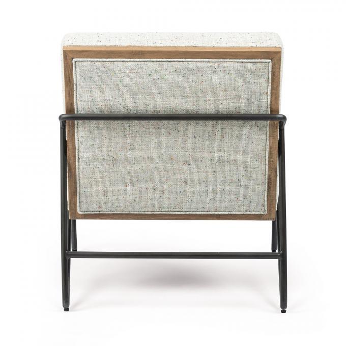 Acento PU silla de salón de cuero silla reclinable Muebles modernos 6