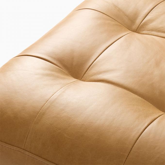 Silla de salón con taburete otomano 3