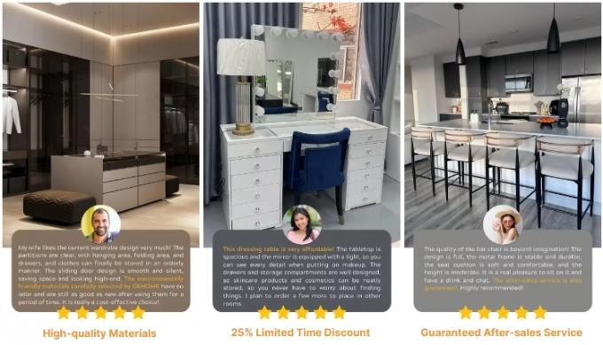 Sofá seccional blanco moderno con patas de madera maciza, complemento perfecto para los muebles de la sala de estar del hogar 16
