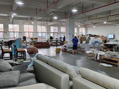 De terciopelo y cuero genuino Set de sofá para hoteles multifuncional Muebles de vestíbulo de hoteles Muebles de salones o apartamentos 14