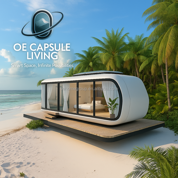 Casa prefabricada modular de estilo chino de 20/40 pies, contenedor, cabina de material de acero para uso en hoteles y oficinas 3