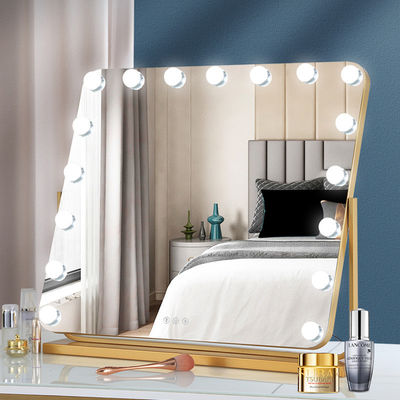 Espejo de Hollywood ajustable de 80 cm con pantalla táctil con maquillaje Led Espejo de vanidad