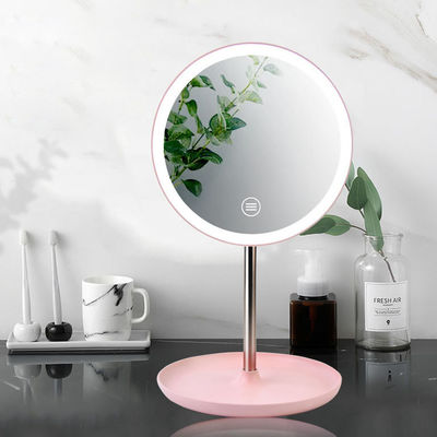 Espejo de maquillaje LED de aumento de 20x para mesa y escritorio