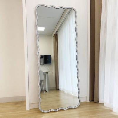 Dormitorio Decorativo Sin marco Largo del piso Espejo Caballo ondulado