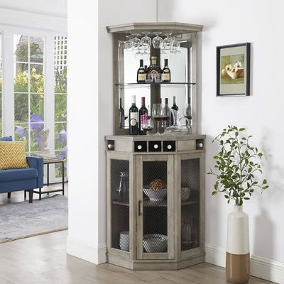 Barras de vino de madera Barre de gabinete Muebles para el hogar