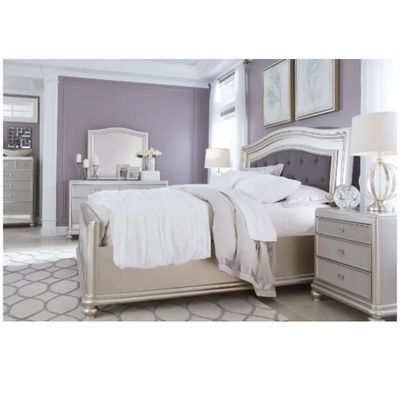 Cama de plataformas metálicas de MDF de 5 piezas