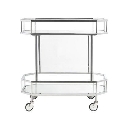 Casamiento Restauración Minimalista Cesta de servicio de bar Cesta de servicio de vino de vidrio de metal Cesta de servicio de té