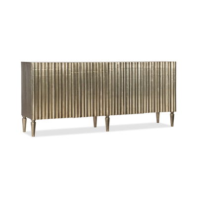 Tablero de partículas de madera sólida Consola de gabinete de TV de tablero lateral moderno