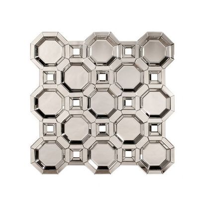 Espejos de pared decorativos 3D enmarcados a medida para el restaurante del hotel