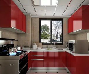 Armarios de cocina en forma de L