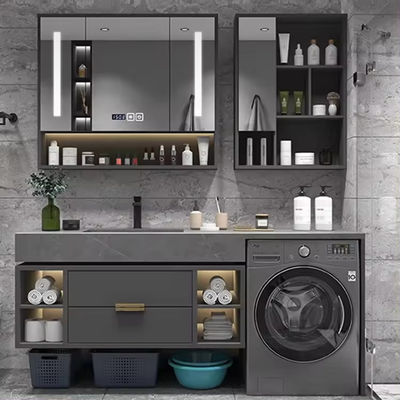 Modernos 48 pulgadas de baño combinación de lavadero de lavar