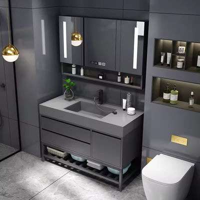 Rectangular 30 pulgadas de baño de la vanidad armario único ODM