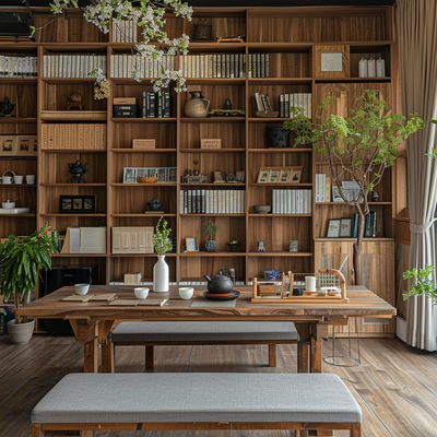 Organizador de vestuario moderno para la organización flexible del dormitorio