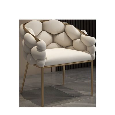 Artista de metal silla de mesa de vestir maquillaje de oro azul gris terciopelo