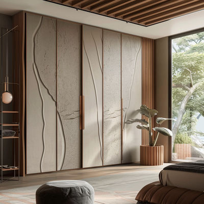 E1 Cuadro de partículas Armario Armario de diseño moderno Construir armario para muebles de casa