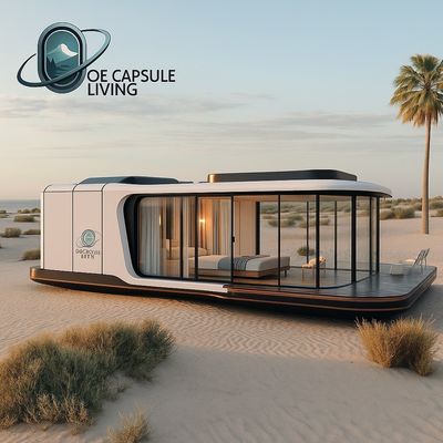 Casa para Dormir Hotel Contenedor Casa Naturaleza Resort Construcción de Acero Prefabricada Para Familias