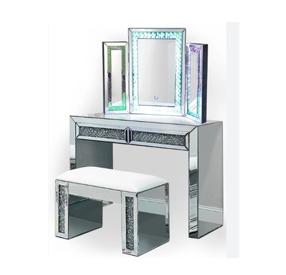 Comedor con dos cajones y joyería para chicas dormitorio