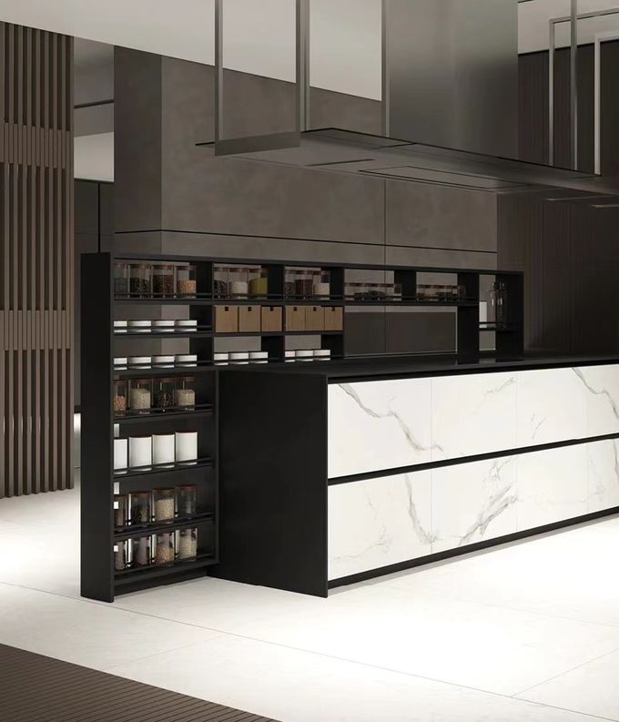 Cuencas modulares de madera Soluciones de gabinetes de barro Almirah 1