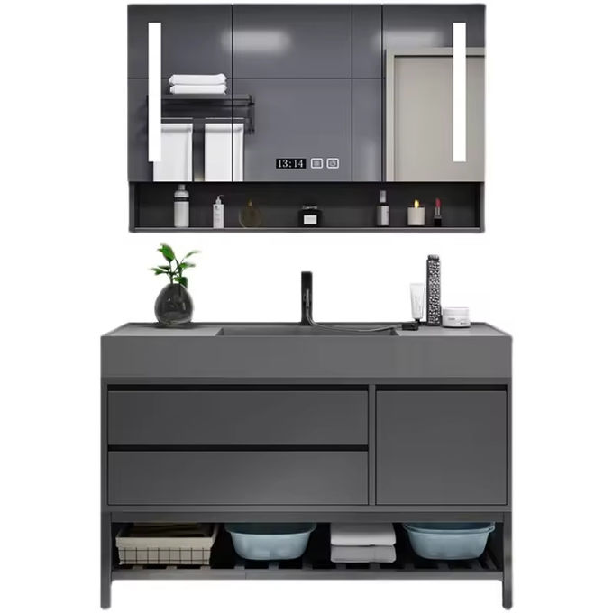 Rectangular 30 pulgadas de baño de la vanidad armario único ODM 0