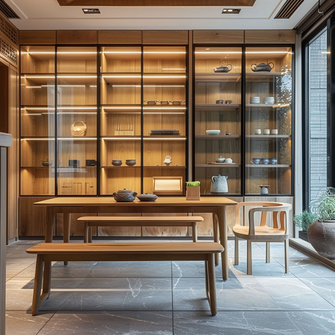 Melamina Laca de madera sólida Construir armario de armario elegante Solución de almacenamiento para el hogar. 1